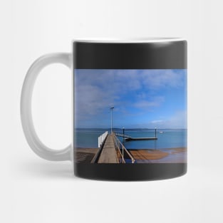 Rhyll Jetty Panorama, Phillip Island, Victoria, Australia Mug